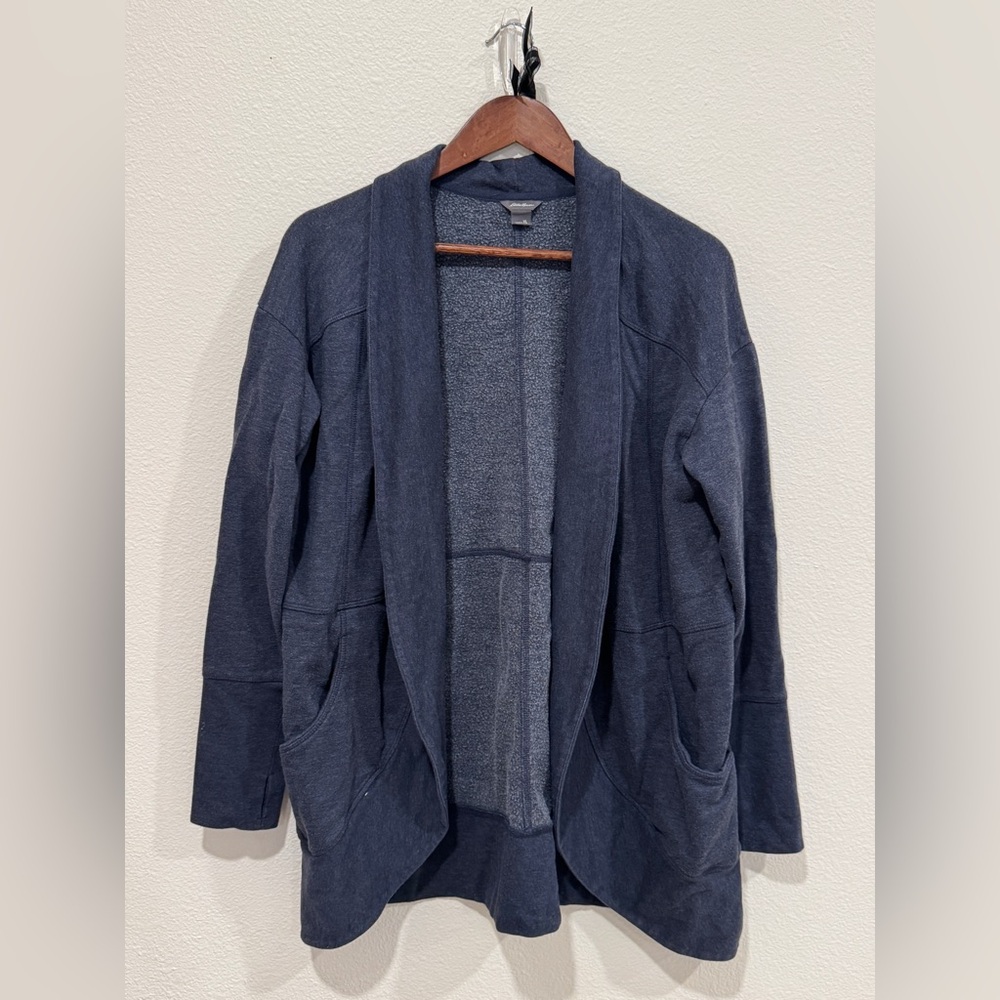 Eddie Bauer open front cardigan, XL